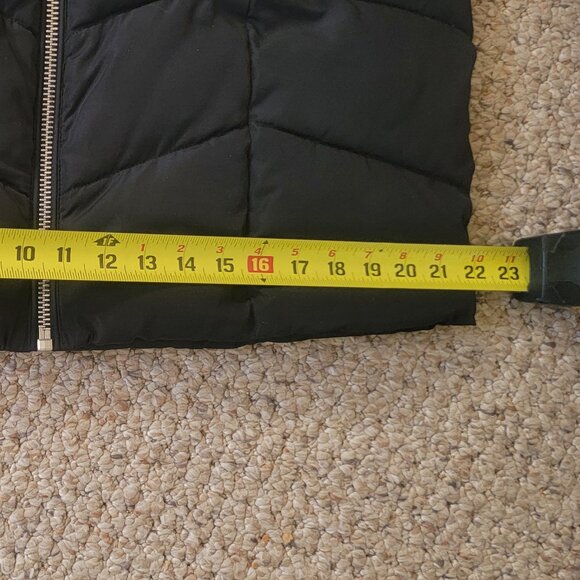 Calvin Klein Puffer Coat w/Attached Bib Hooded Faux Fur Jacket - Picture 16 of 16